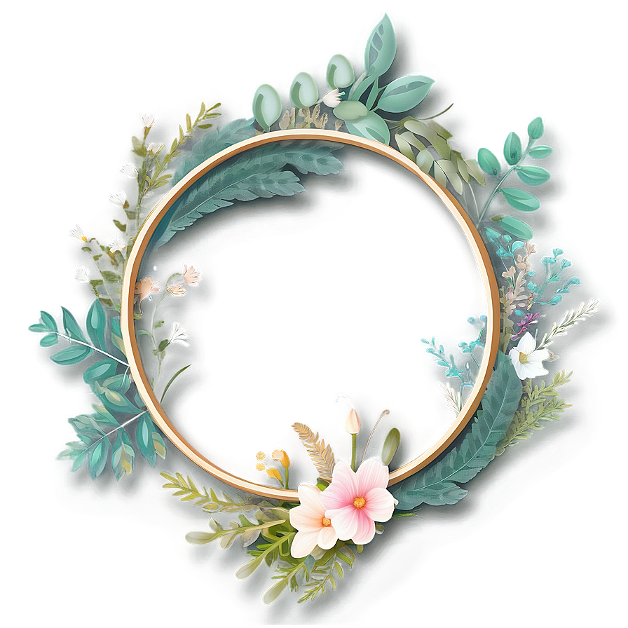 Boho Wedding Frame Png 06262024