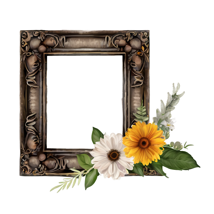 Boho Wedding Frame Png 06262024