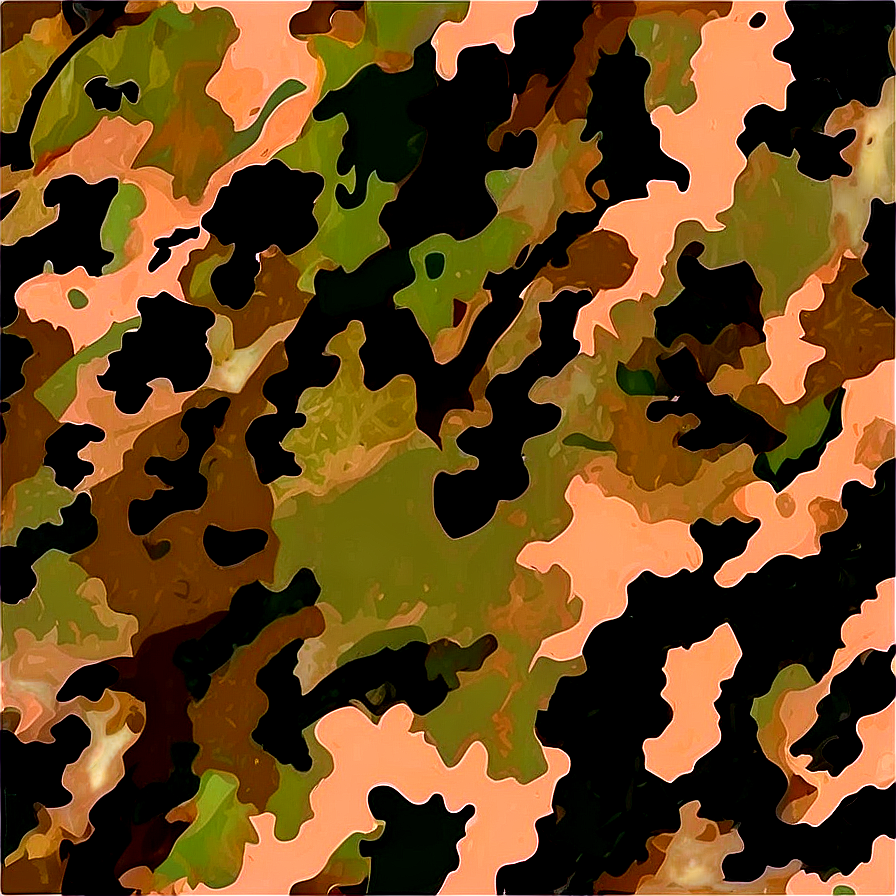 Bold Camo Print Png Htr79