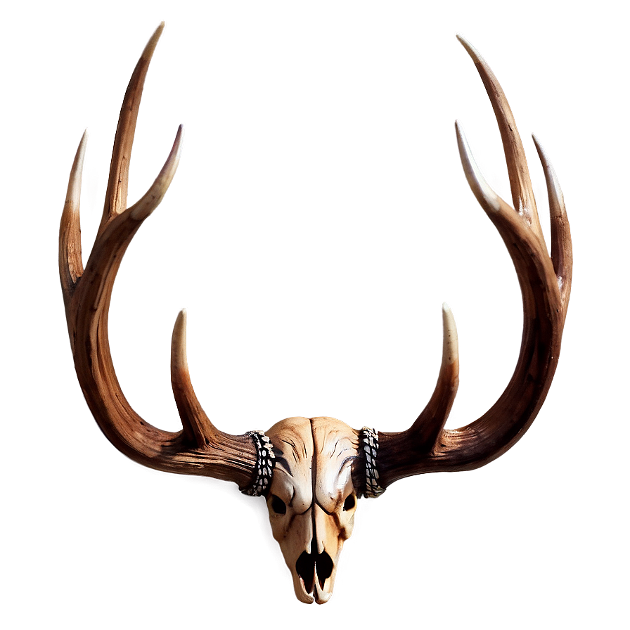 Bold Deer Antler Emblem Png Rwa