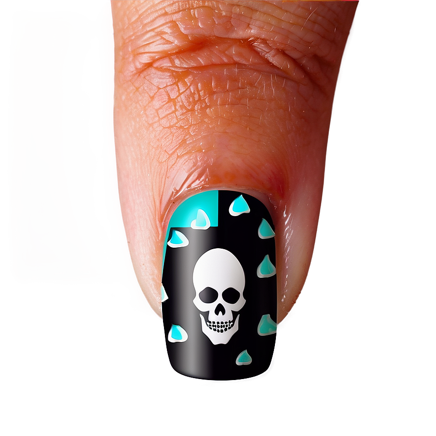 Bold Halloween Nail Designs Png Pdc