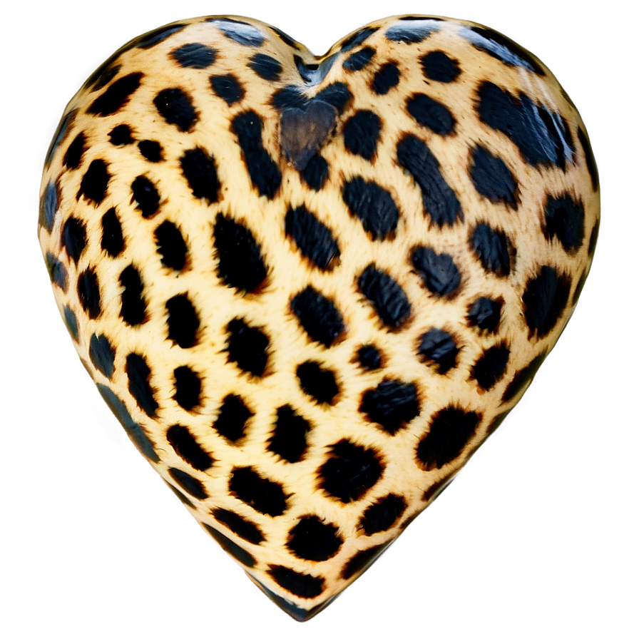 Bold Leopard Heart Icon Png Hdp