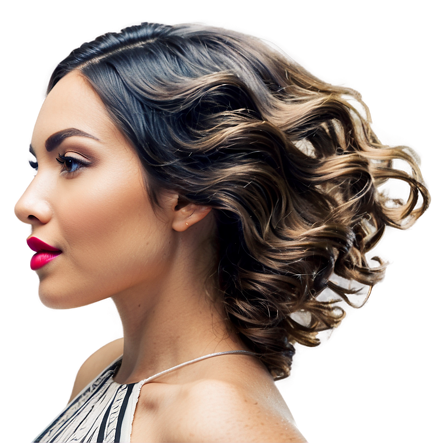 Bold Statement Hair Waves Png Exi