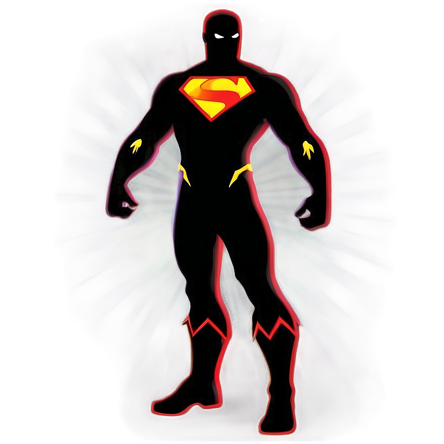 Bold Superhero Silhouette Png 33