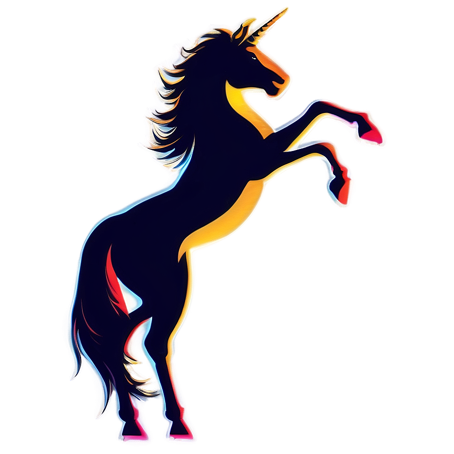 Bold Unicorn Silhouette Png Arg92