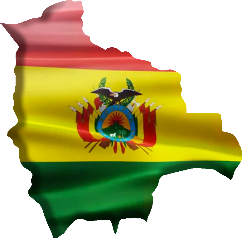 Bolivia Flag Map3 D Render