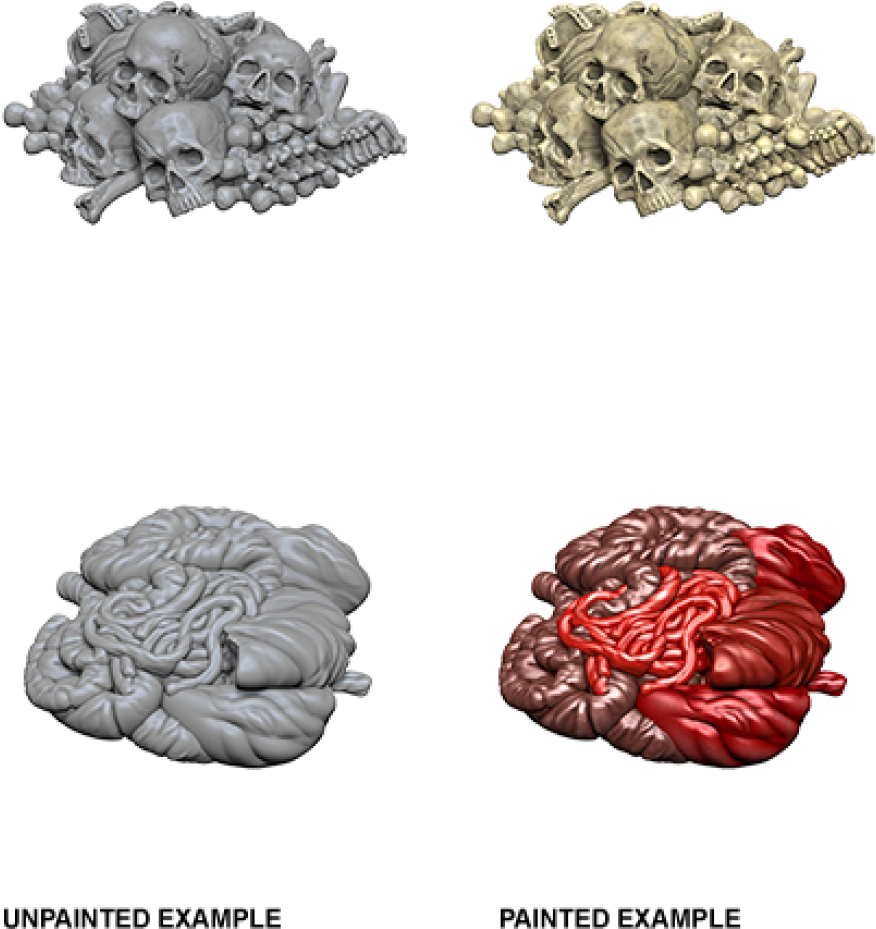 Boneand Brain Miniature Painting Examples