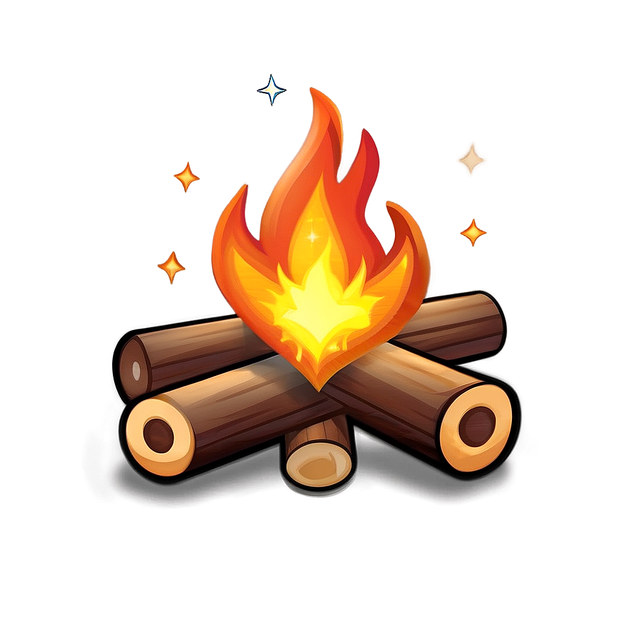 Bonfire Emoji Graphic Png 25