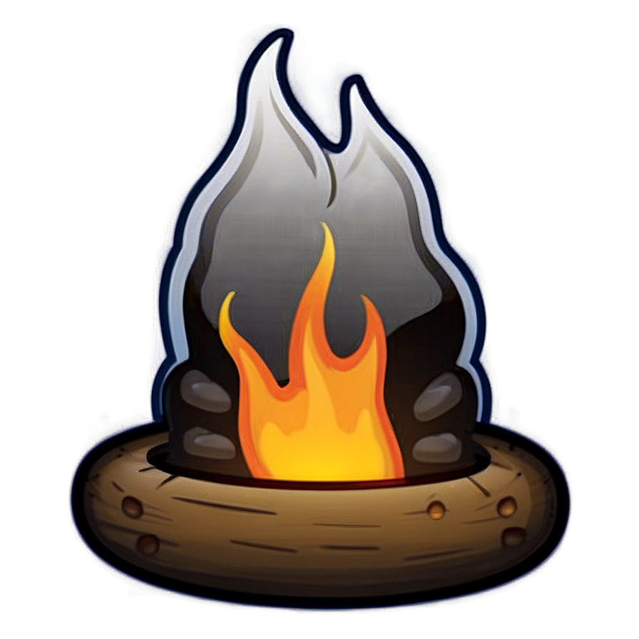 Bonfire Emoji Graphic Png Wfg84