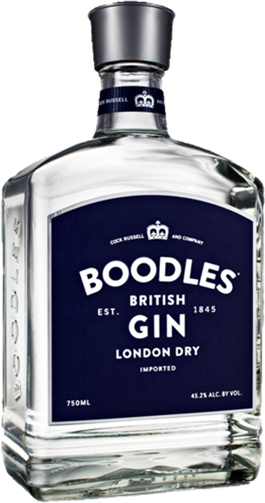 Boodles British Gin Bottle