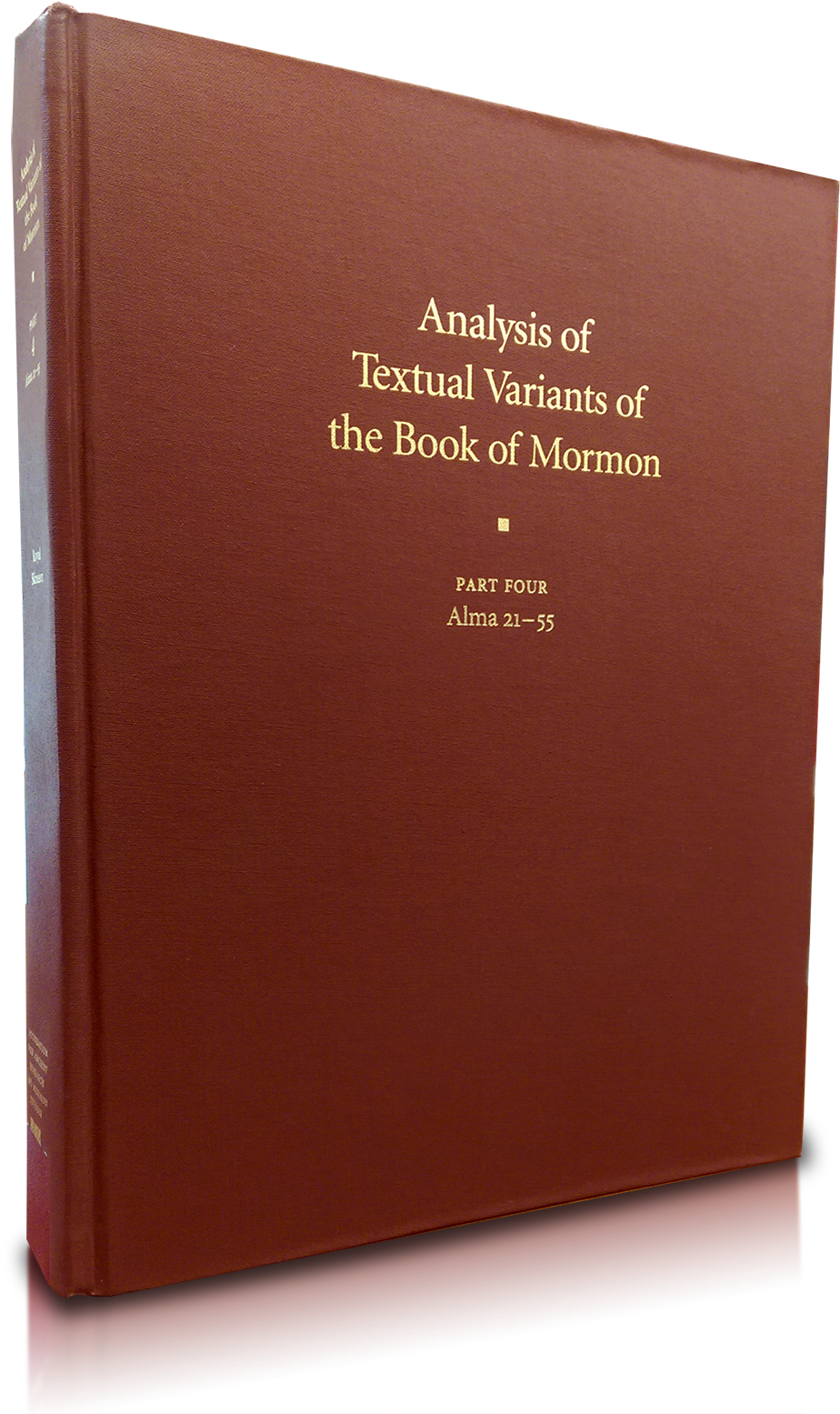 Bookof Mormon Textual Variants Analysis