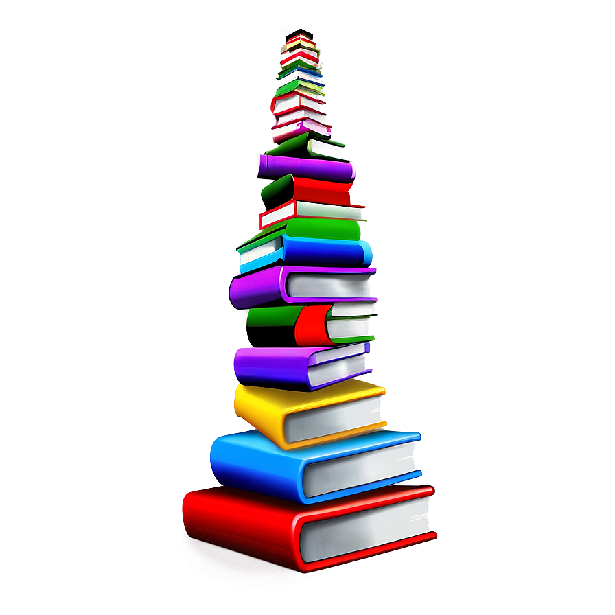 Books Tower Png 42