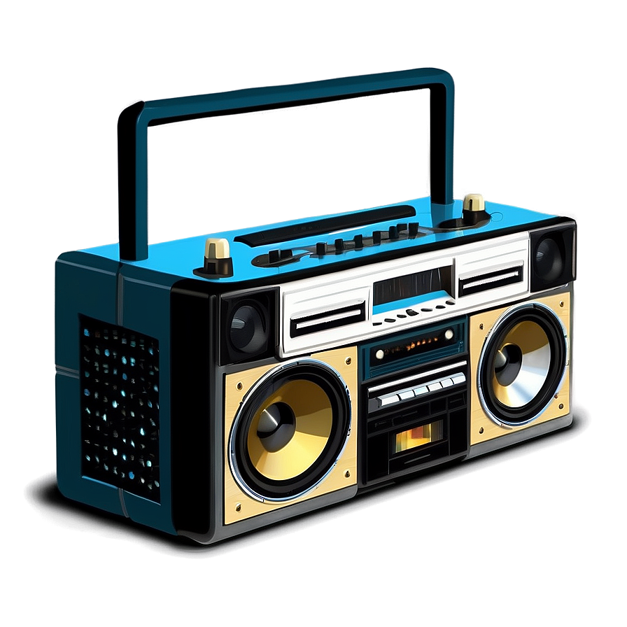 Boombox Retro Stereo Png Amr26