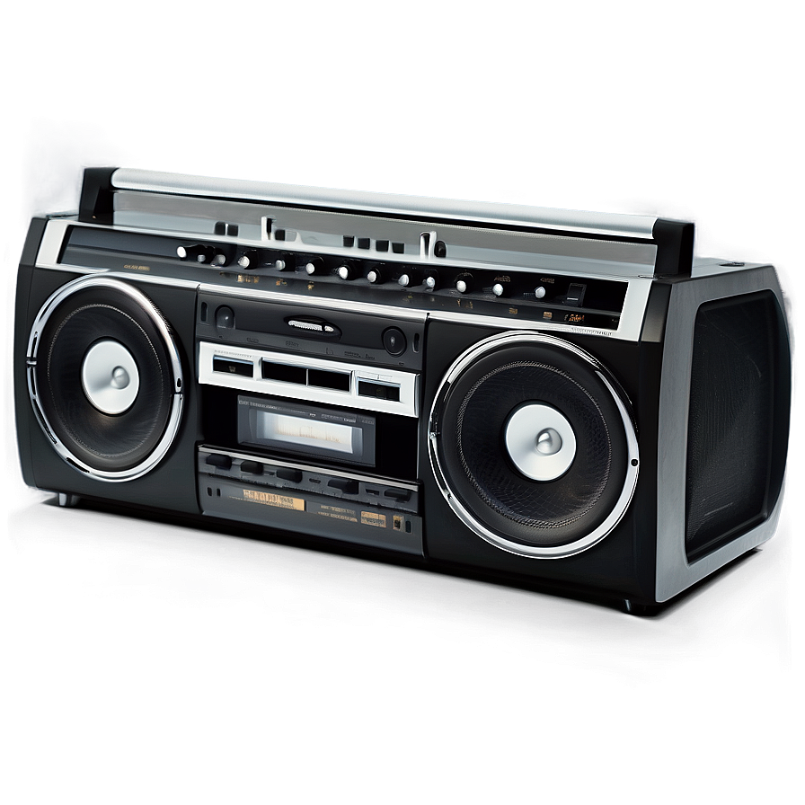 Boombox Retro Stereo Png Coo23