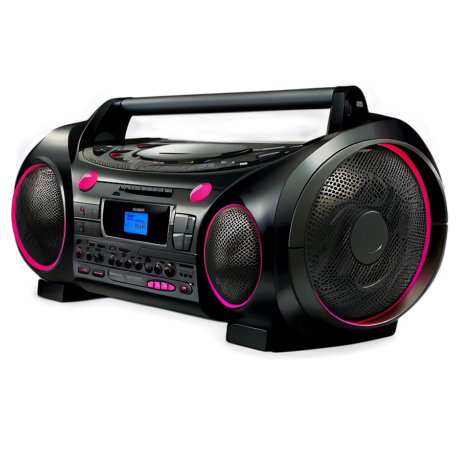 Boombox With Cd Player Png Ypk92