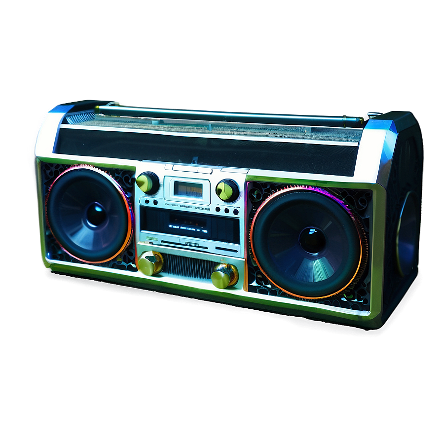 Boombox With Record Player Png Ieb33