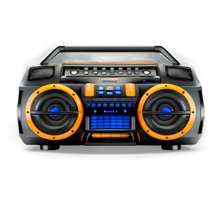 Boombox With Remote Control Png Bhw