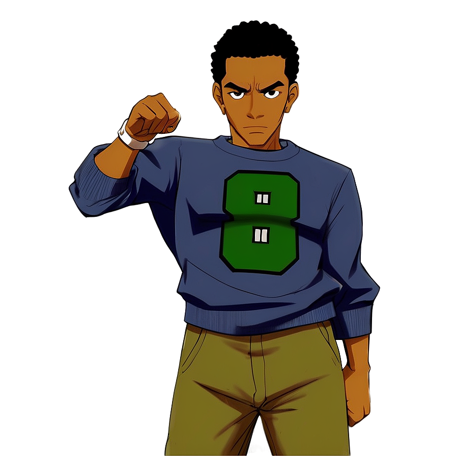 Boondocks Riley Freeman Artwork Png Yur