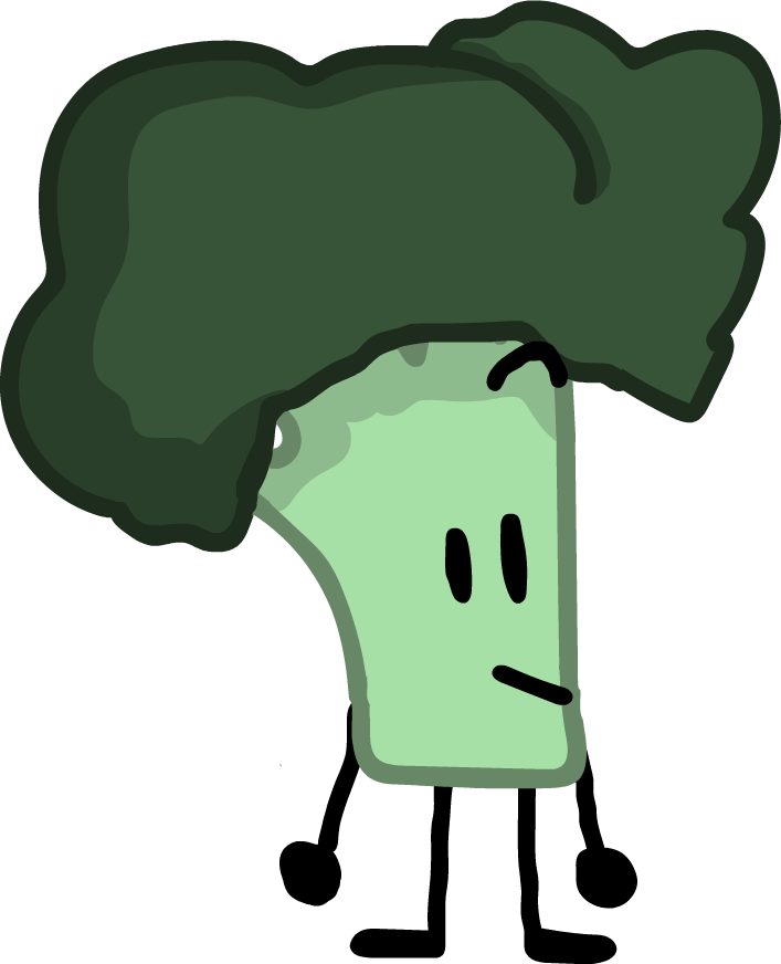 Bored Green Character Cartoon