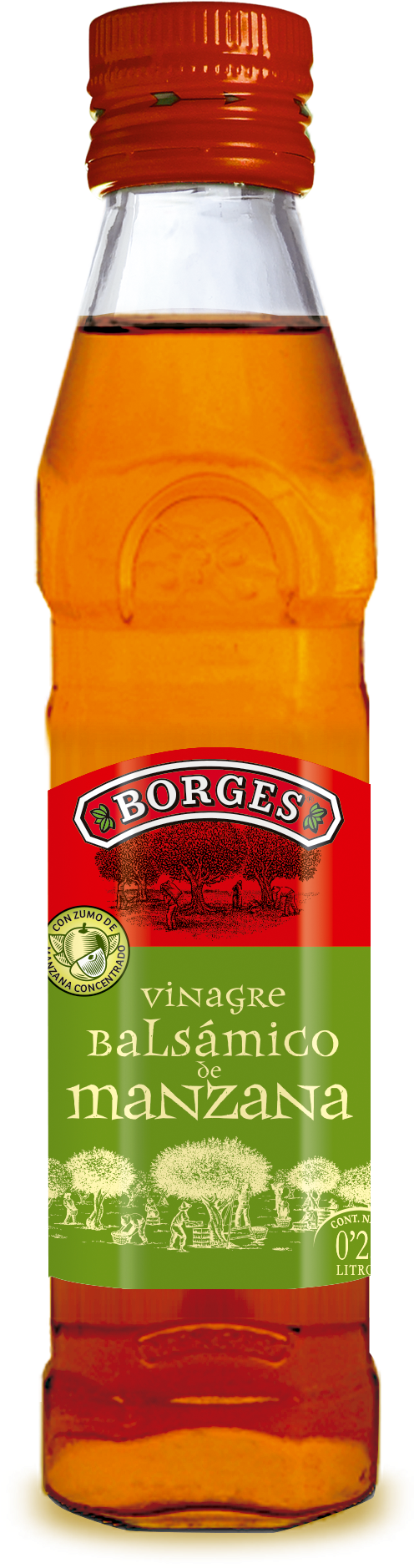 Borges Apple Balsamic Vinegar Bottle