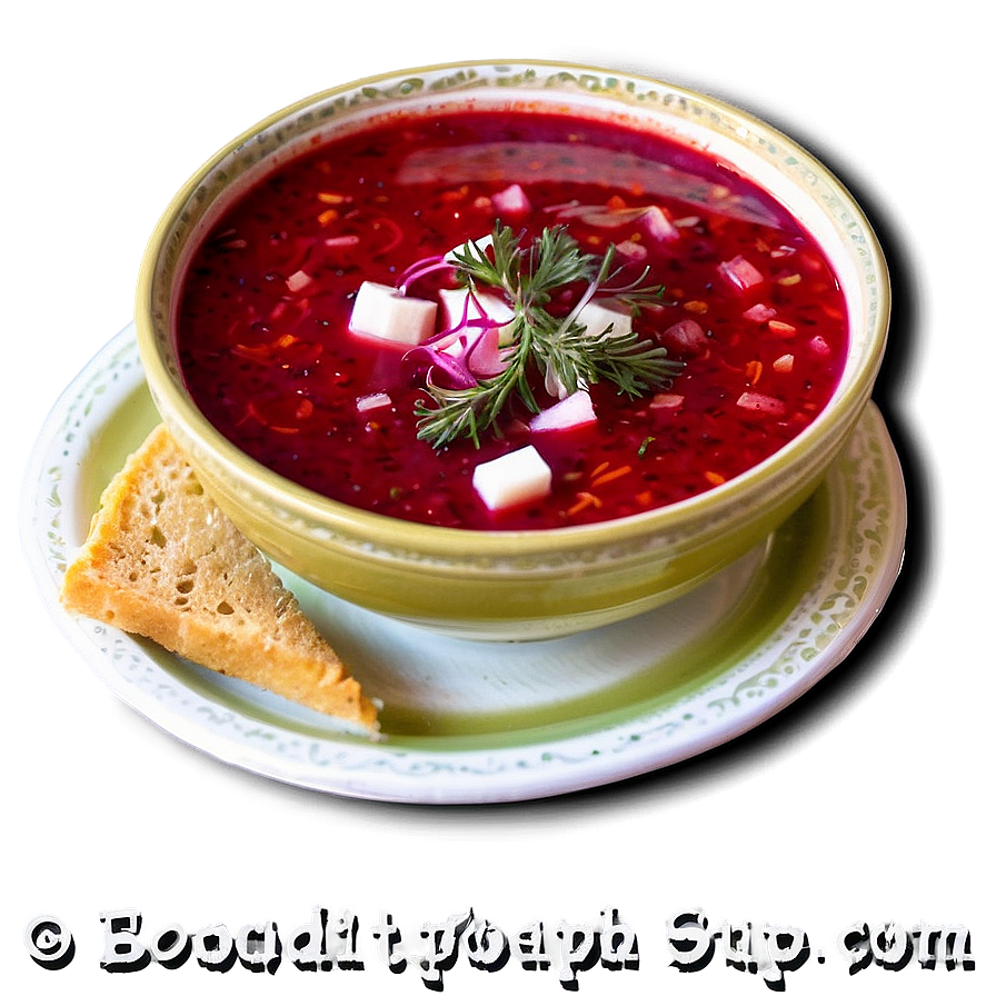 Borscht Eastern Europe Soup Png Kmy