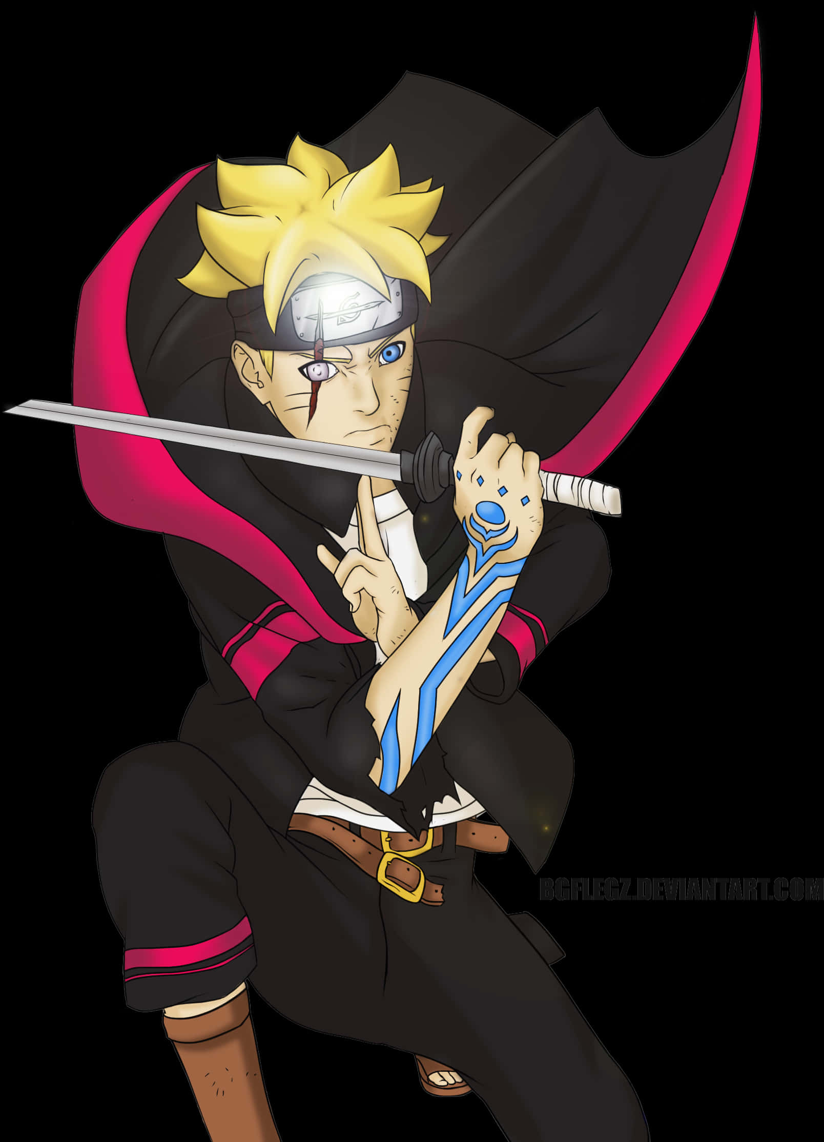 Boruto Uzumaki Readyfor Battle