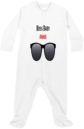 Boss Baby Annie Onesie