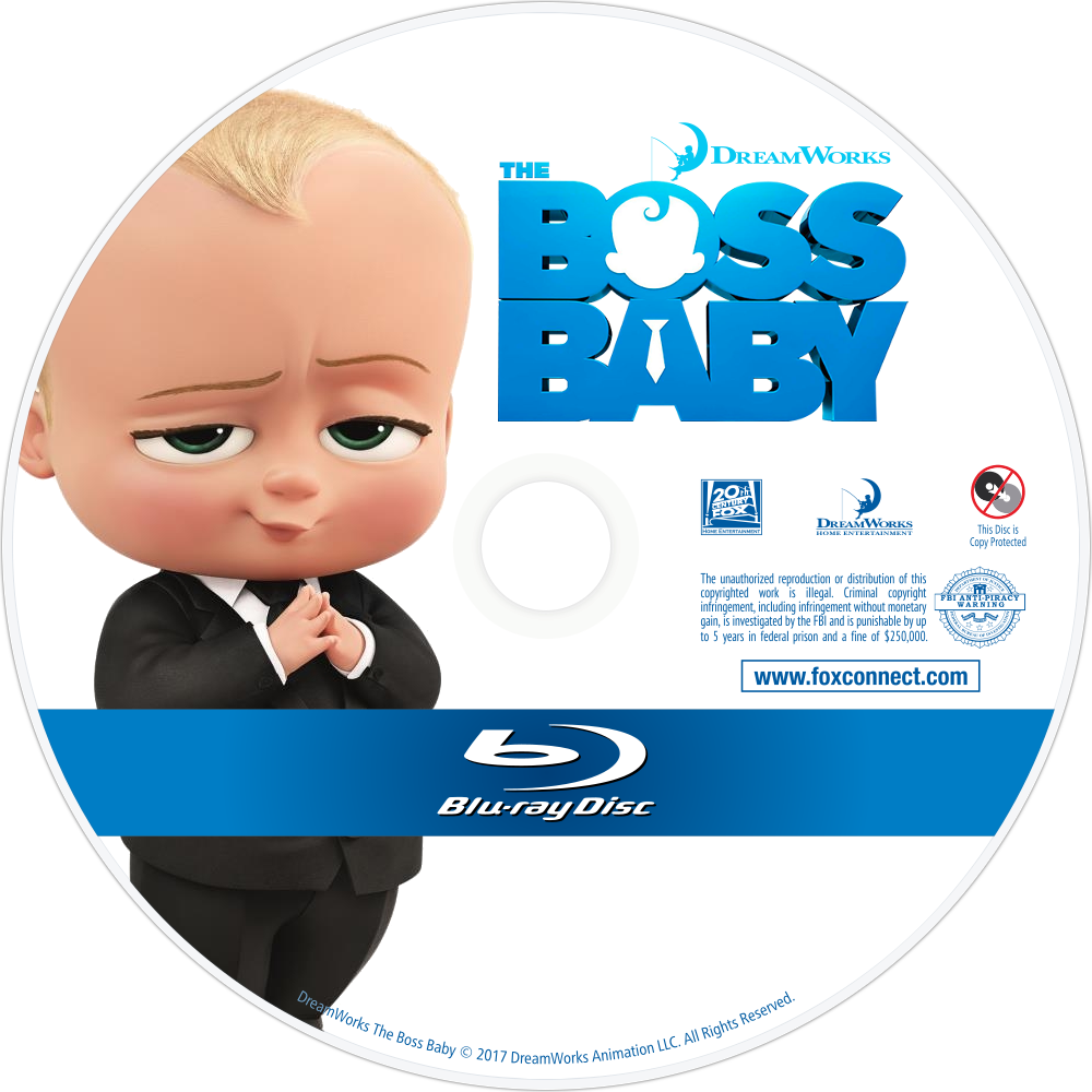 Boss Baby Bluray Disc