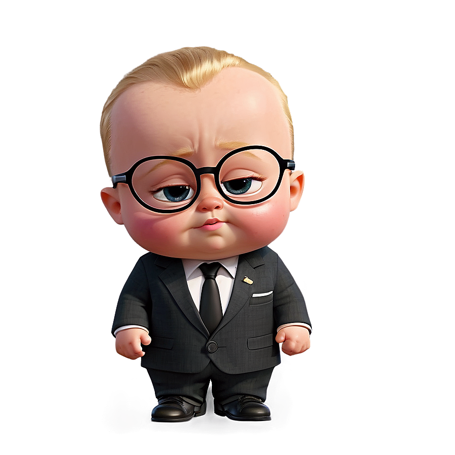 Boss Baby With Glasses Png 34