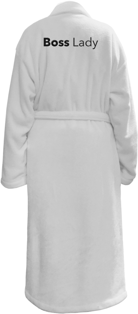 Boss Lady White Robe