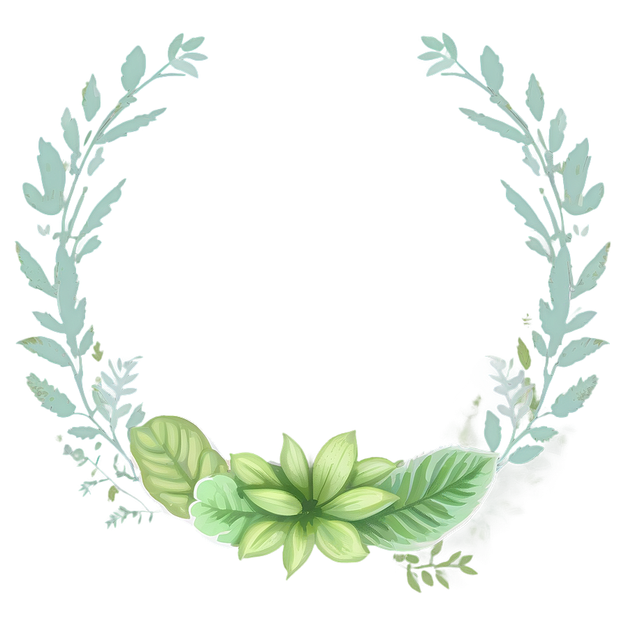 Botanical Frame Png 39