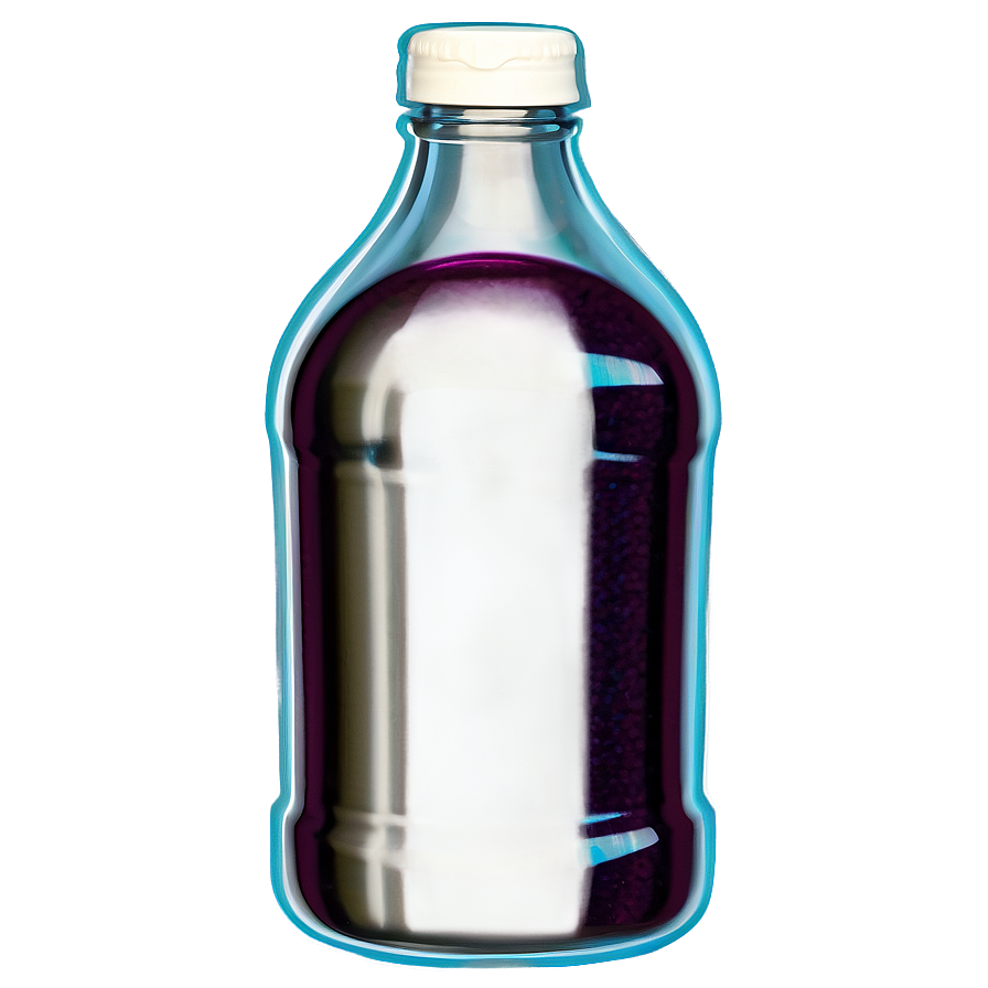 Bottle With Label Png 05242024