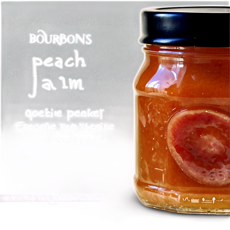 Bourbon Peach Jam Png 06112024