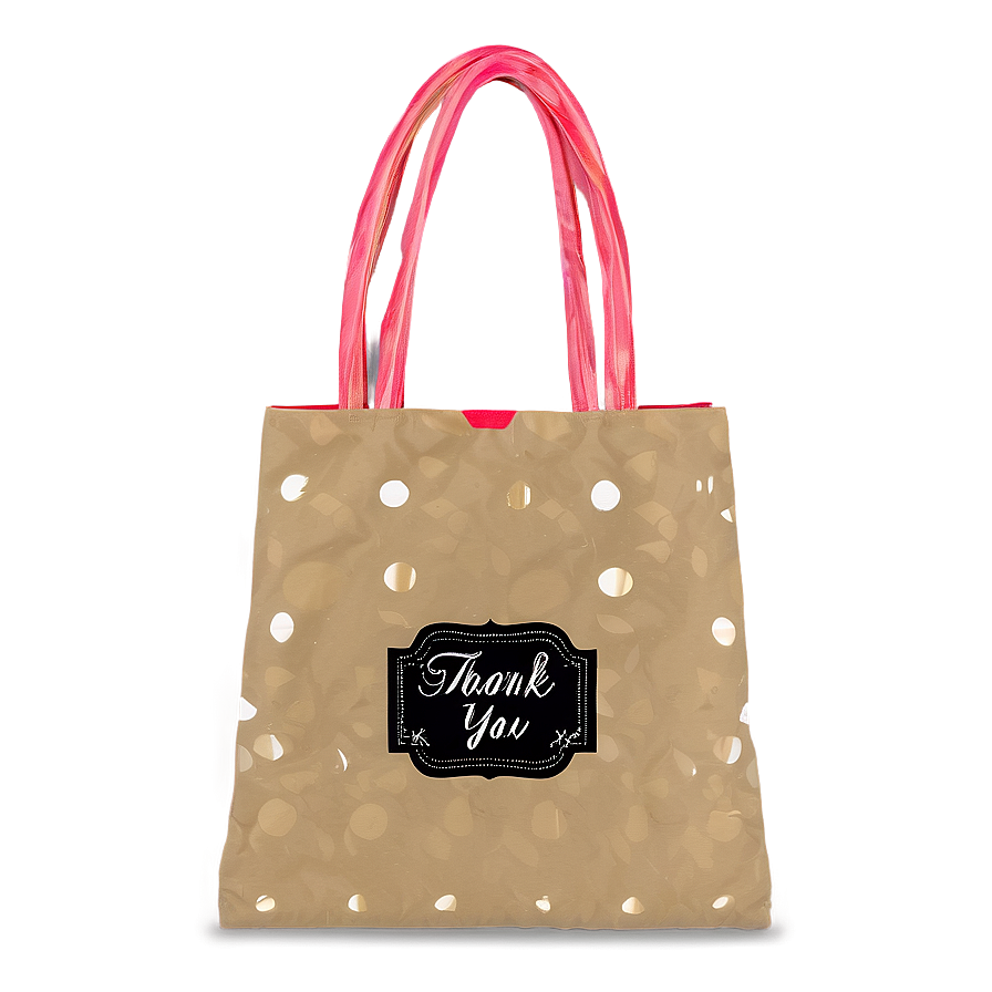 Boutique Style Thank You Bag Png 06292024