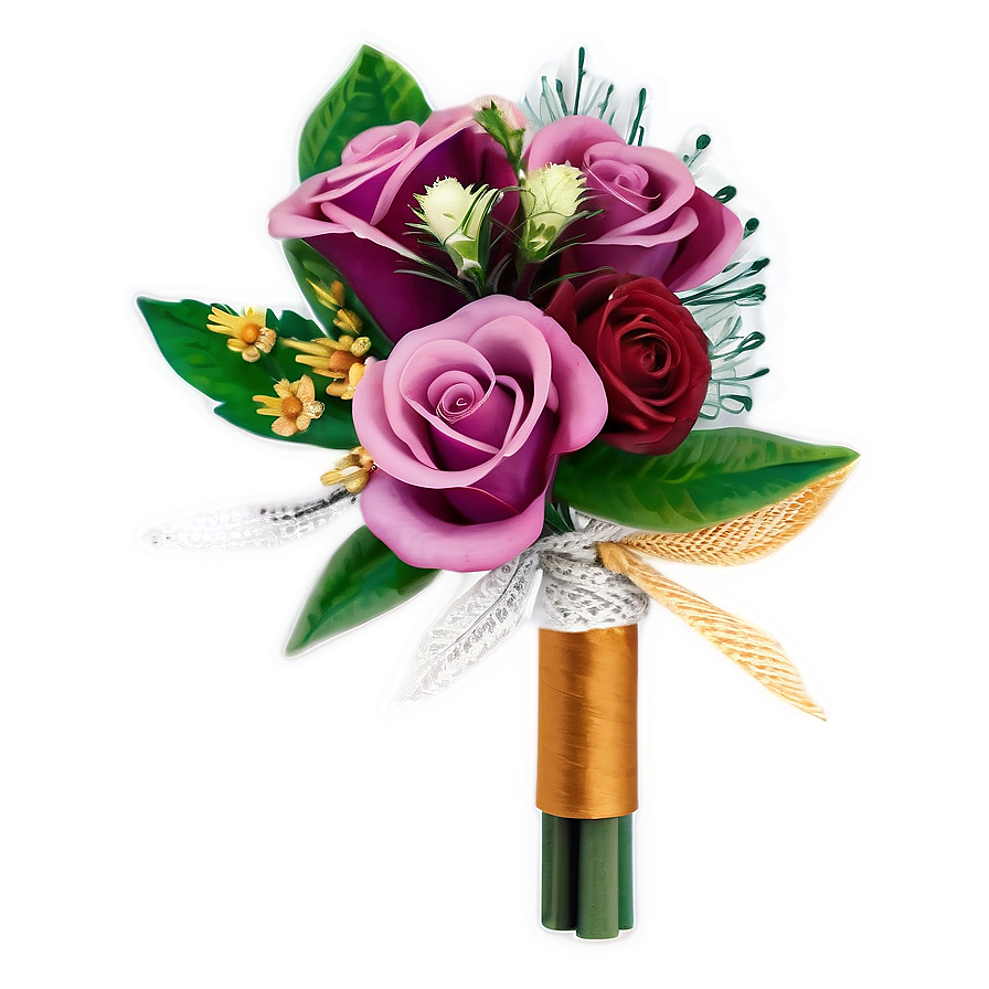 Boutonniere Bouquet Png Oub