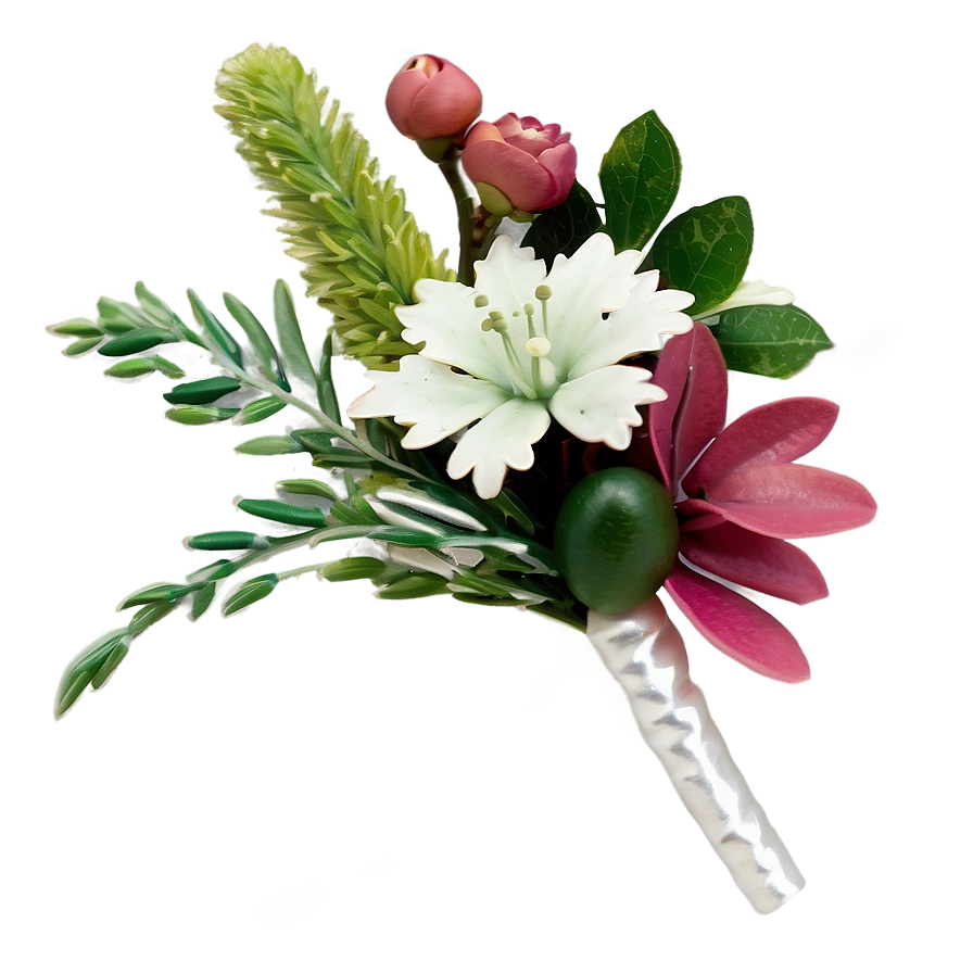 Boutonniere Bouquet Png Twv