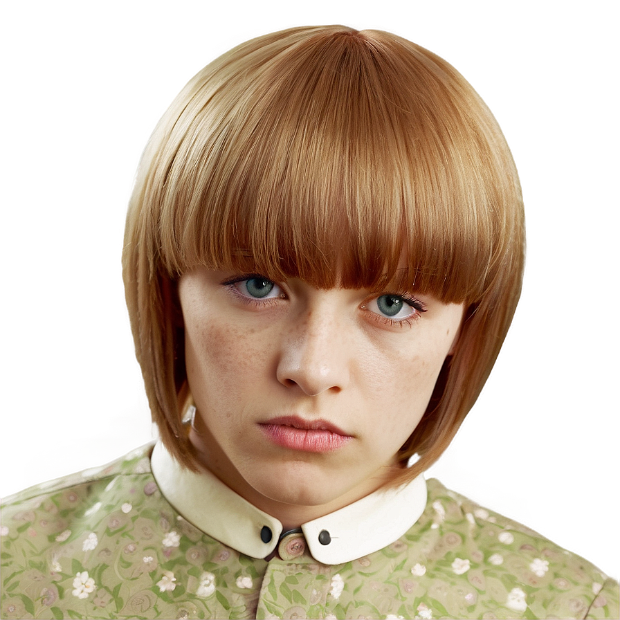 Bowl Cut With Sideburns Png Qtf88