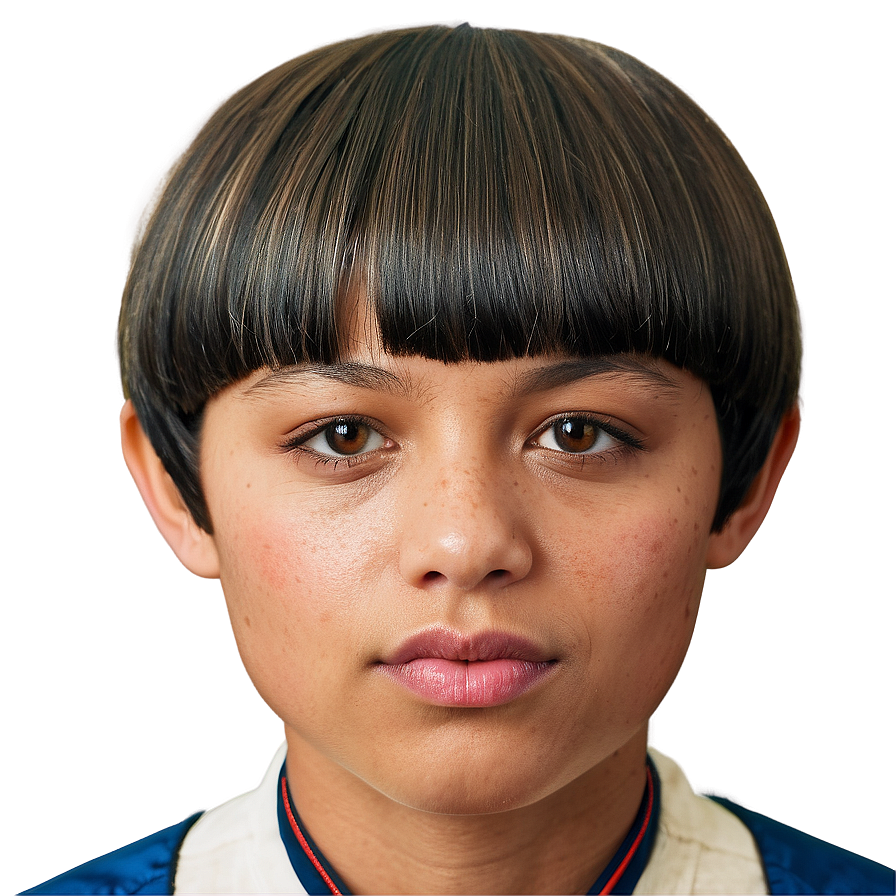 Bowl Cut With Sideburns Png Yvs