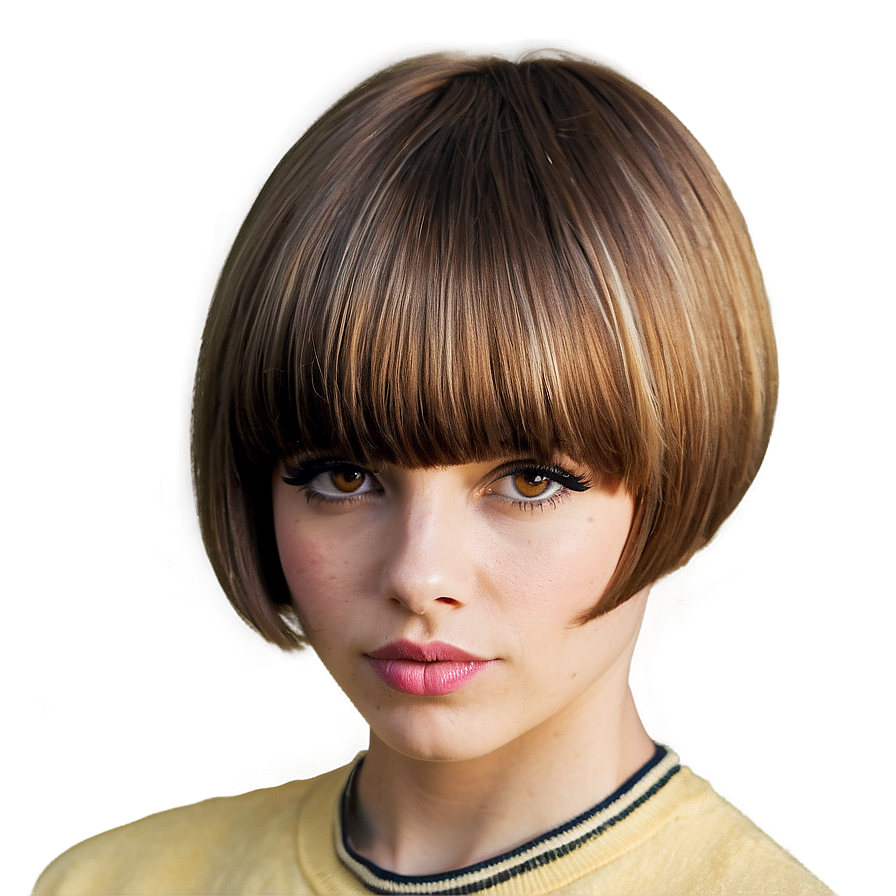 Bowl Cut With Undercut Png 98