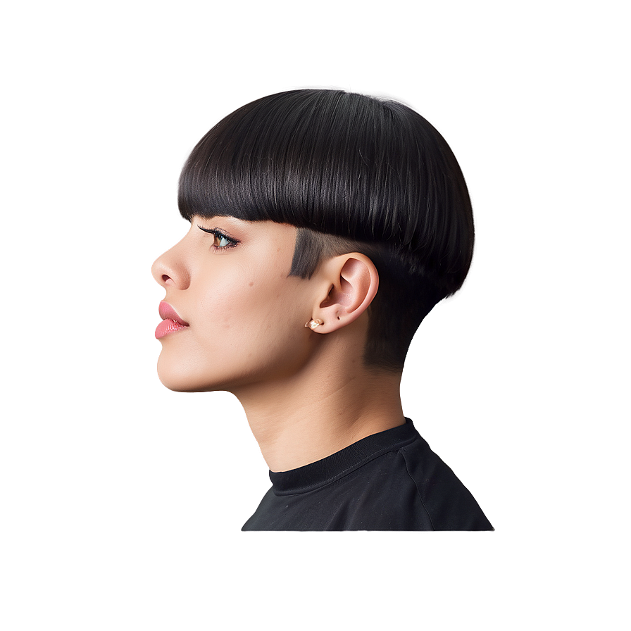 Bowl Cut With Undercut Png Qyj