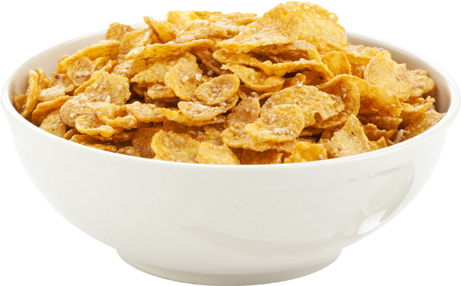 Bowlof Corn Flakes Cereal