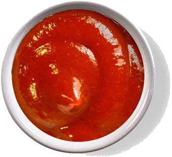 Bowlof Ketchup Top View