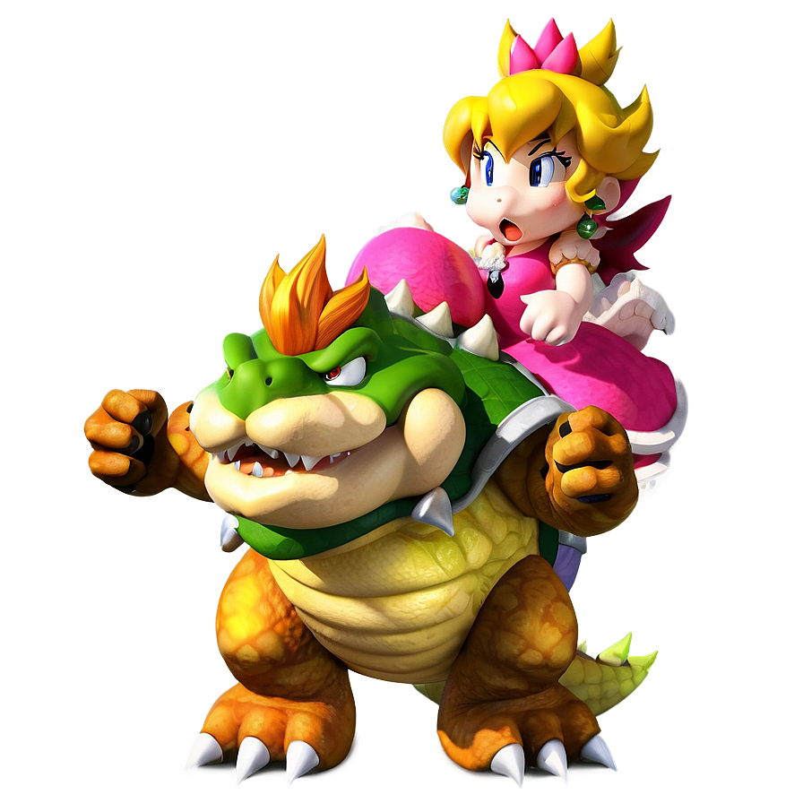 Bowser And Peach Png 73