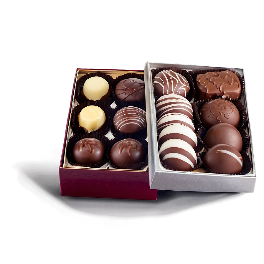 Box Of Belgian Chocolates Png 44