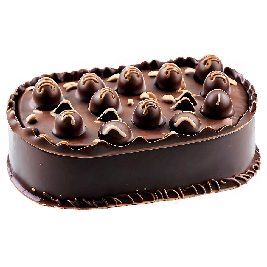 Box Of Chocolate Ganache Png Utb70