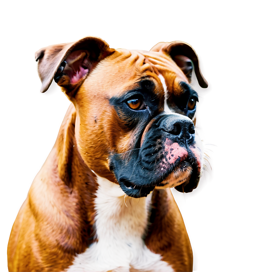 Boxer Dog On Guard Png 06242024