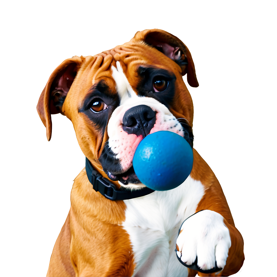 Boxer Dog Playtime Png Yju50