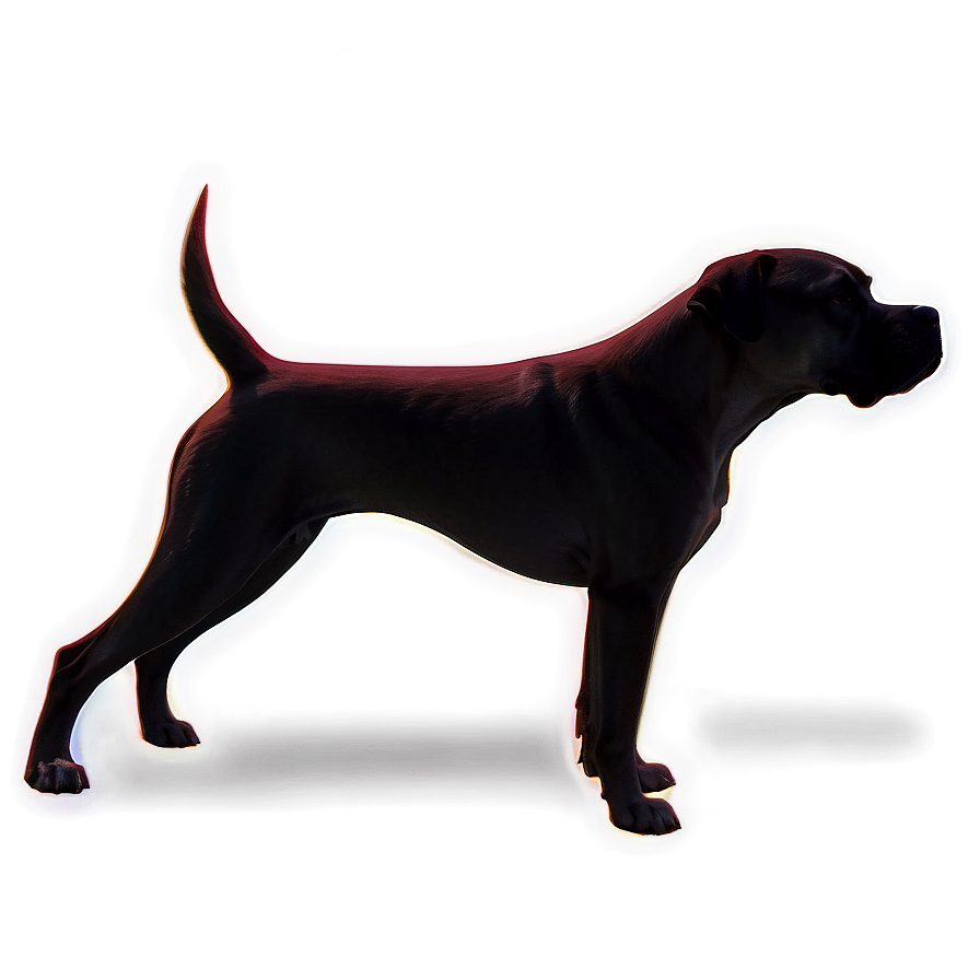 Boxer Dog Silhouette Png 06242024