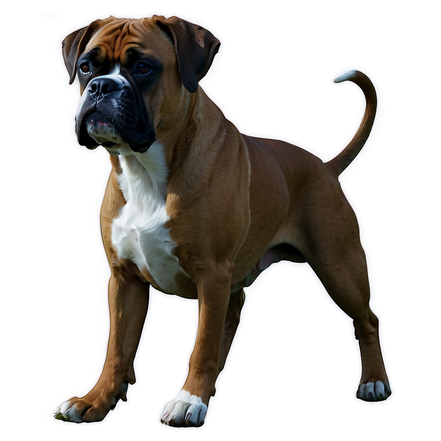 Boxer Dog Silhouette Png Fwk