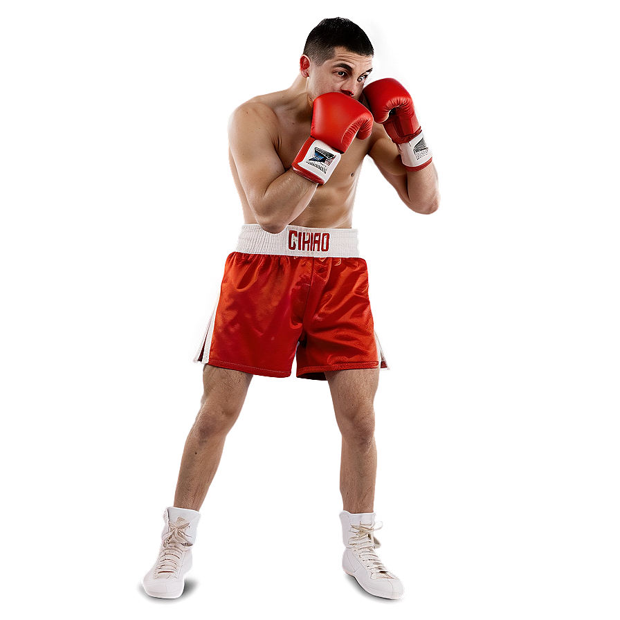 Boxer In Ring Corner Png Qfs